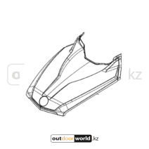 Капот черный для квадроцикла