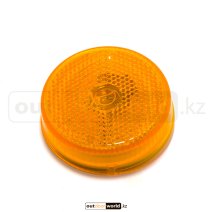 Фонарь 2 1/2", боковой круглый желтый