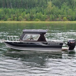 Катер  Fuso Jet Tuman 610 Серый Подвесной - 6-мест.