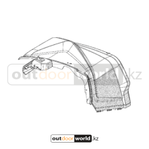 Крыло переднее правое на квадроцикл (камо)