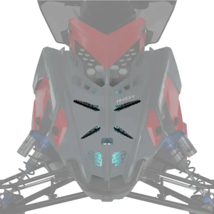 Подсветка решетки капота