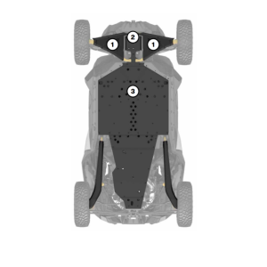 Комплект защиты днища 10 мм Maverick R