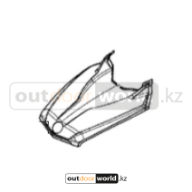 Крышка капота белая