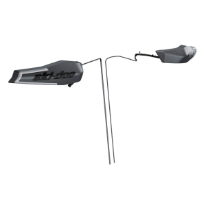 Подсветка защиты руля снегохода