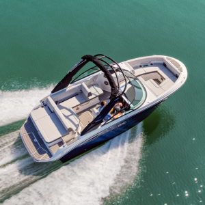 Катер  Sea Ray SDX 230 Черно-белый SDN 6,2L (350 hp) 13-мест.