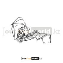 Крыло переднее желтое BRP Renegade G1