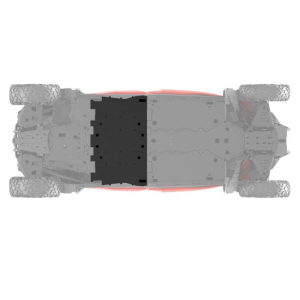 HMWPE Защита днища центральная (Rear MAX.)