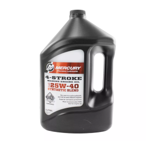Масло моторное Mercury 4-тактное 25W40 Synthetic Blend 4 литра
