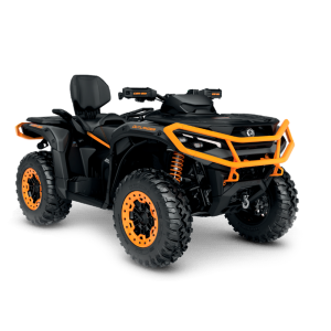 Квадроцикл Can-Am Outlander Max XT-P 1000 R Темно-серый с оранжевым 2026 INT