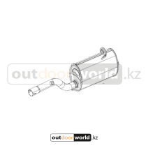 Глушитель выхлопной Ourlander