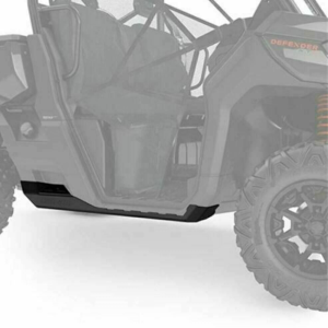 Защита порогов черная XMR для Traxter