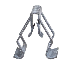 Клипса зажим для фиксации пластиковых панелей