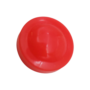 Кнопка резиновая красная