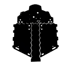 Защита днища пластиковая (комплект из 3х частей) Traxter