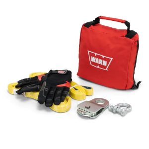 Набор для лебедки (стропа, такелажный блок, скоба и перчатки для работы с лебедкой)