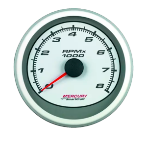 Тахометр 0-8000, белый SmartCraft