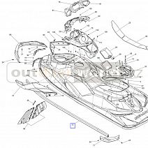 Бампер боковой для гидроцикла