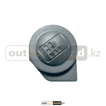 Кнопка руля серая (резиновая)