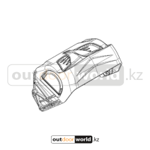 Заслонка реверса водомета гидроцикла