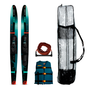 Набор водных лыж Allegre Combo Skis Atlantic Green 59 дюймов (в комплекте фал, чехол и жилет)