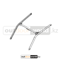 Передняя часть рамы крыши кабины