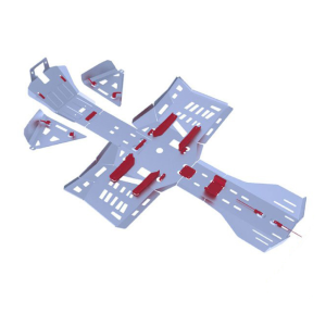 Комплект защиты днища ATV BRP Outlander L 500 (6 частей) (2015-)