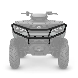 Бампер передний для квадроцикла (черный)