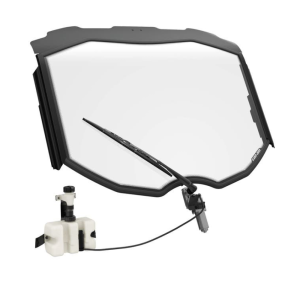 Стекло ветровое цельное с системой стеклоочистителя