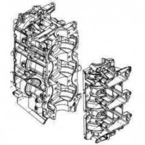Блок ДВС 75-115HP/OptiMax 2S 1.5L