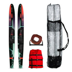 Набор водных лыж Allegre Combo Skis Red 67 дюймов (в комплекте фал, чехол и жилет)