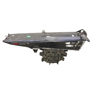 Рама снегоходная черная 155