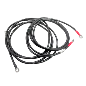 Комплект проводов для подключения АКБ (2 кабеля3.7м.,калибр#4)