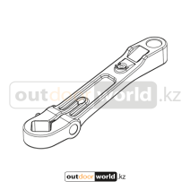 Рычаг управления. Материал: металл