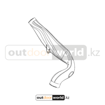 Патрубок вариатора выпускной нижний