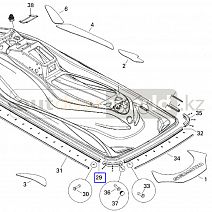 Бампер гидроцикла боковой