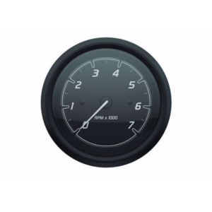 Тахометр 0-7000 об/мин (черный)