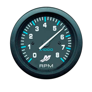 Тахометр 0-8000 черный