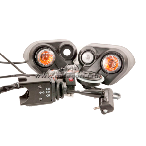 Комплект поворотников, сигнал, аварийные огни, подсветка номера SSV