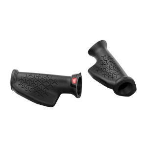 Подогреваемые ручки со встроенной кнопкой на левой рукоятке