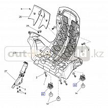 Крепление пассажирского сиденья G2 (2016)