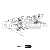 Капот багажного отделения желто-белый RXT