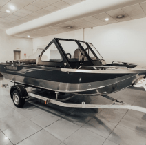 Катер  Fuso Jet Tuman 510 Серебро Подвесной - 5-мест.