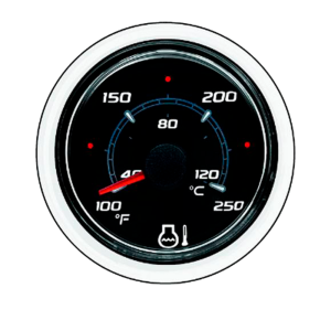 Индикатор температуры SC100, черный