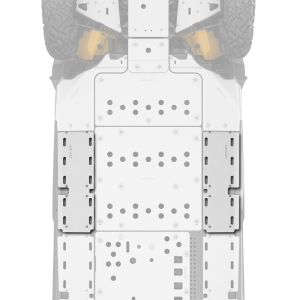 Защита днища боковые на Commander