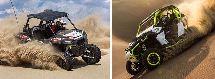 Can-Am Maverick X DS Turbo vs Polaris RZR XP Turbo EPS