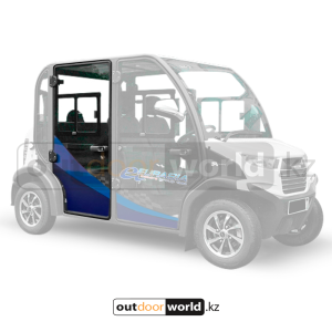 Стекло заднее левое дверное для S4.DB