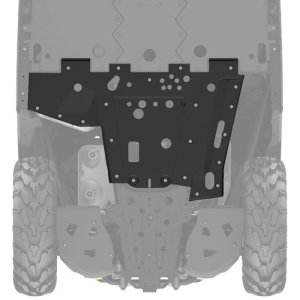 HMWPE защита днища задняя центральная