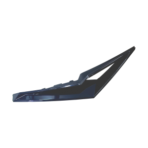 Декор панель чёрная правая