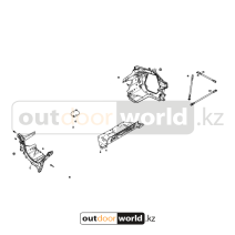 Элемент рамы снегохода (Модуль шасси Е)