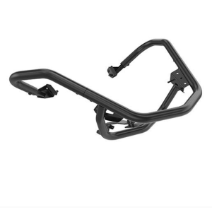 Бампер передний чёрный